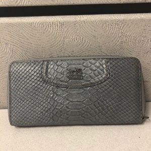Coach Snake Skin Wallet